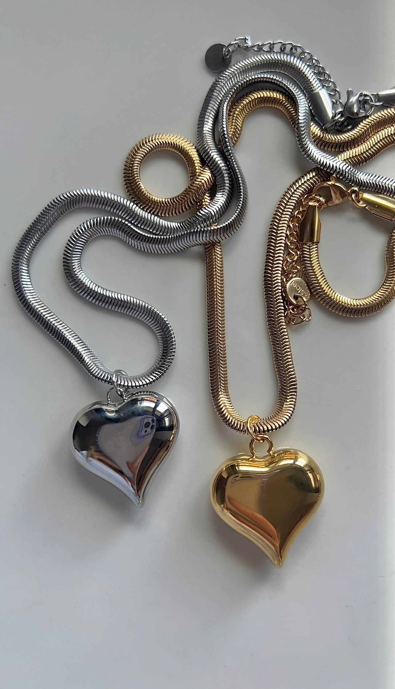 Collana SNAKE CON CUORE