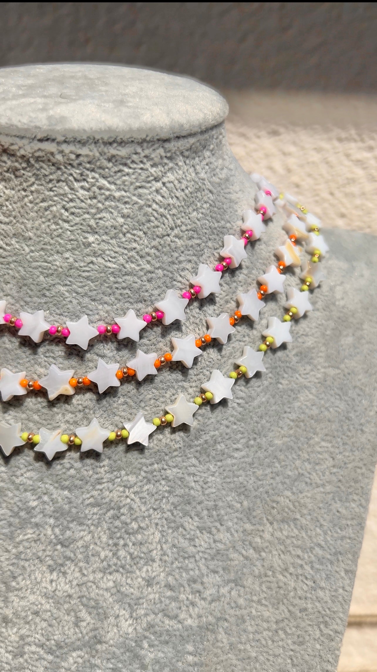 Collana stelline colors