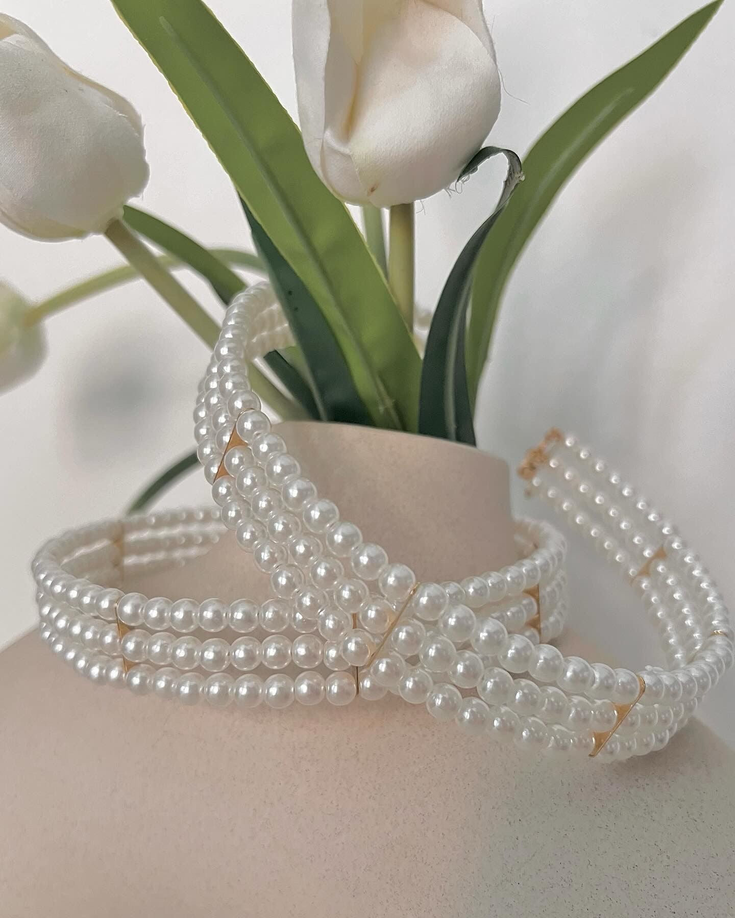 Collana choker PERLE