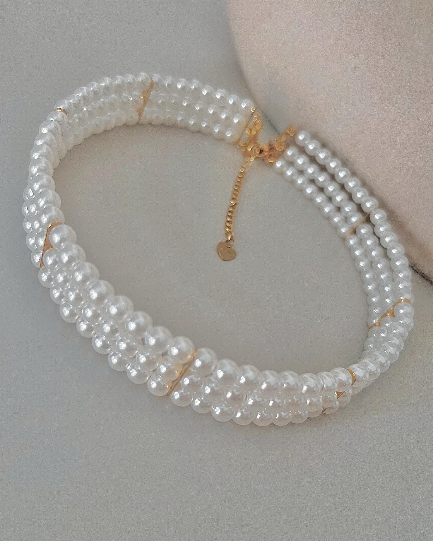 Collana choker PERLE